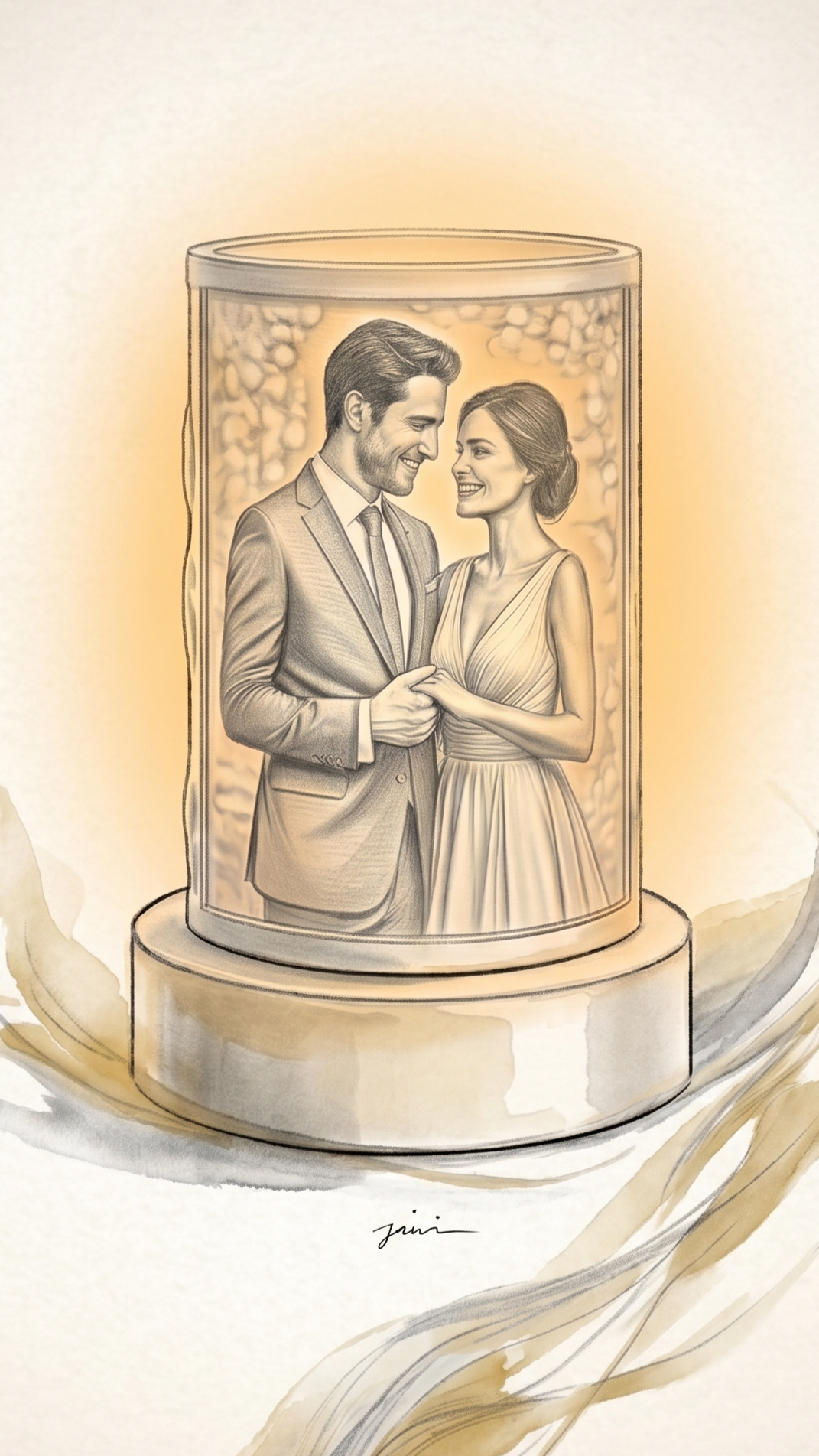 Lithophane Ambient Table Lamps